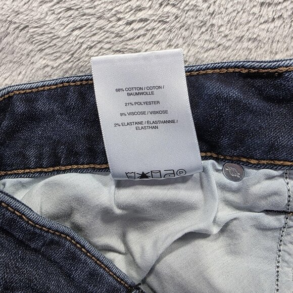 Silver Jeans Co Jeans Womens 18W Long Blue Suki Slim Boot Button Fly Stretch - Picture 6 of 10